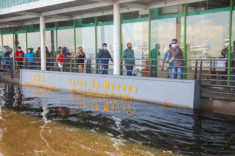 Manaus prevê cheia do Rio Negro mais severa que em 2021 e adianta obras