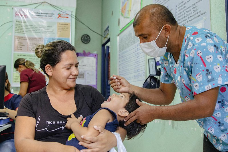 Campanhas de imunização contra poliomielite e de multivacinação são prorrogadas em Manaus