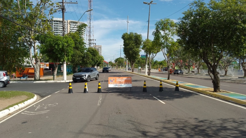 Avenida Coronel Teixeira, na Ponta Negra, é interditada a partir desta terça-feira (20)