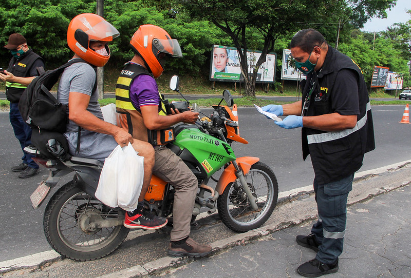 Reunião debate nesta segunda-feira (6) transporte de passageiros em motos na capital Manaus