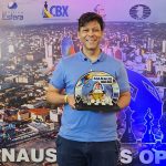 GM Rafael Leitão é o campeão do Manaus Chess Open 2024 no último dia de rodadas